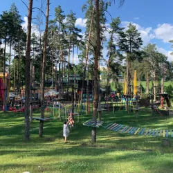 Irpin River and Riverside Park - Irpin