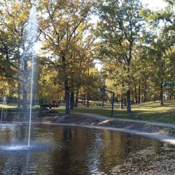 Irpin River and Riverside Park - Irpin