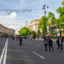 Khreshchatyk Street - Kiev (Kyiv)