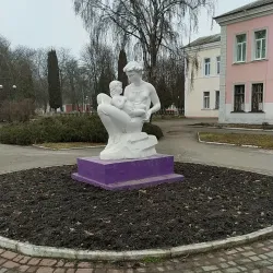 Monument to Miners - Novovolynsk