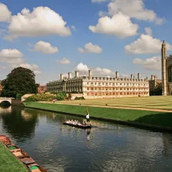 Punting on the River Cam - Cambridge