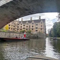 Punting on the River Cam - Cambridge