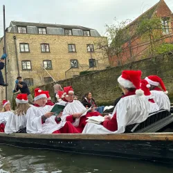 Punting on the River Cam - Cambridge