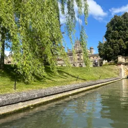 Punting on the River Cam - Cambridge