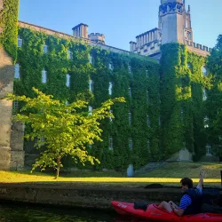 Punting on the River Cam - Cambridge