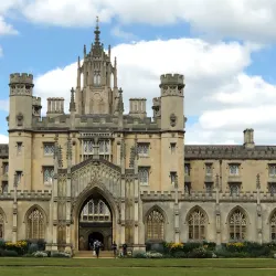 St John's College and Bridge of Sighs - Cambridge