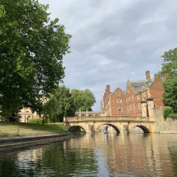 St John's College and Bridge of Sighs - Cambridge