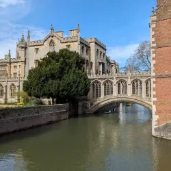 St John's College and Bridge of Sighs - Cambridge