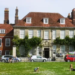 The Close and Cathedral Green - Salisbury