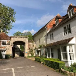 The Close and Cathedral Green - Salisbury