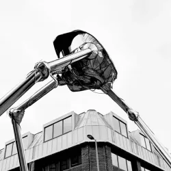 H.G. Wells Statue and Exhibition - Woking