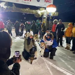 Iditarod Trail Finish Line - Nome