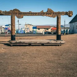 Iditarod Trail Finish Line - Nome