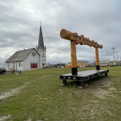 Iditarod Trail Finish Line - Nome