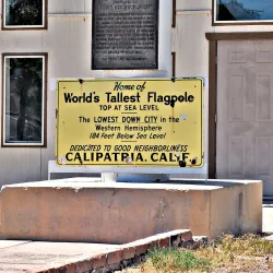 World's Tallest Flagpole - Calipatria