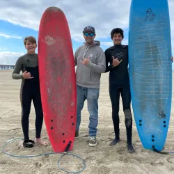 Surfing at Seal Beach - Seal Beach