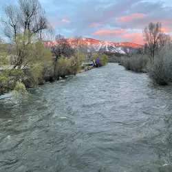 View of the cityscape in Steamboat Springs