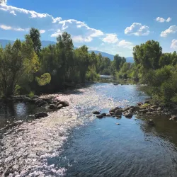 A picturesque scene in Steamboat Springs