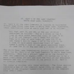 Bear Area Historical Society - Bear