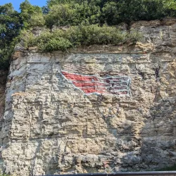 Piasa Bird Mural and Legend - Alton