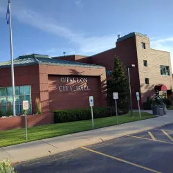 City Hall Plaza and Fountain - O'Fallon