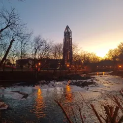 Moser Tower and Millennium Plaza - Plainfield