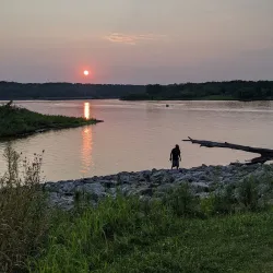 Coralville Lake and Dam - Iowa City