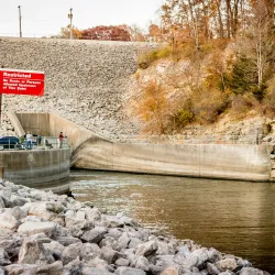Coralville Lake and Dam - Iowa City