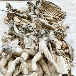 Champs-Élysées and Arc de Triomphe - Paris
