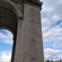 Champs-Élysées and Arc de Triomphe - Paris