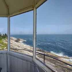 Nearby Pemaquid Point Lighthouse - Whitefield