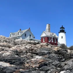Nearby Pemaquid Point Lighthouse - Whitefield