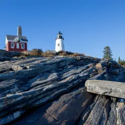 Nearby Pemaquid Point Lighthouse - Whitefield