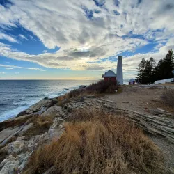 Nearby Pemaquid Point Lighthouse - Whitefield