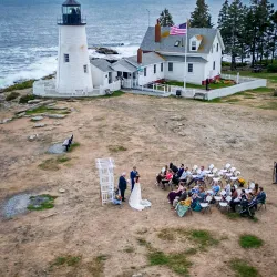 Nearby Pemaquid Point Lighthouse - Whitefield