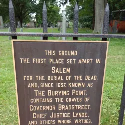 Old Burying Point Cemetery - Salem