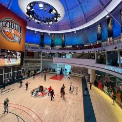 Basketball Hall of Fame Plaza - Springfield