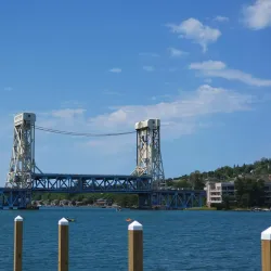 Portage Lake Lift Bridge - Houghton