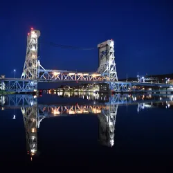 Portage Lake Lift Bridge - Houghton