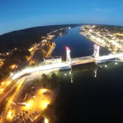 Portage Lake Lift Bridge - Houghton