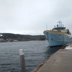 Portage Lake Lift Bridge - Houghton