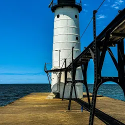 Manistee North Pierhead Lighthouse - Manistee