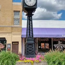 People enjoying the surroundings of Northville