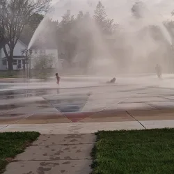 Whirlpool Compass Fountain - Saint Joseph