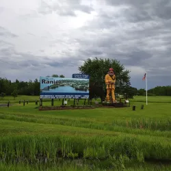 International Falls Icebox Statue - International Falls