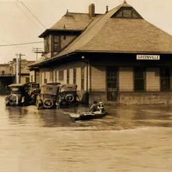 Yazoo and Mississippi Valley Railroad Depot - Cleveland