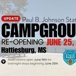 Paul B. Johnson State Park - Hattiesburg