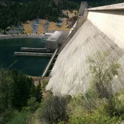 Libby Dam and Lake Koocanusa - Libby