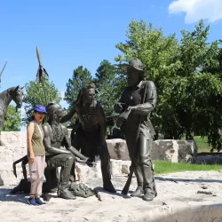 Bob Boozer Statue and Sculpture Park - Omaha