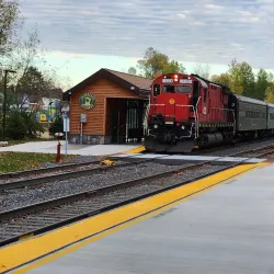 Adirondack Scenic Railroad - Tupper Lake